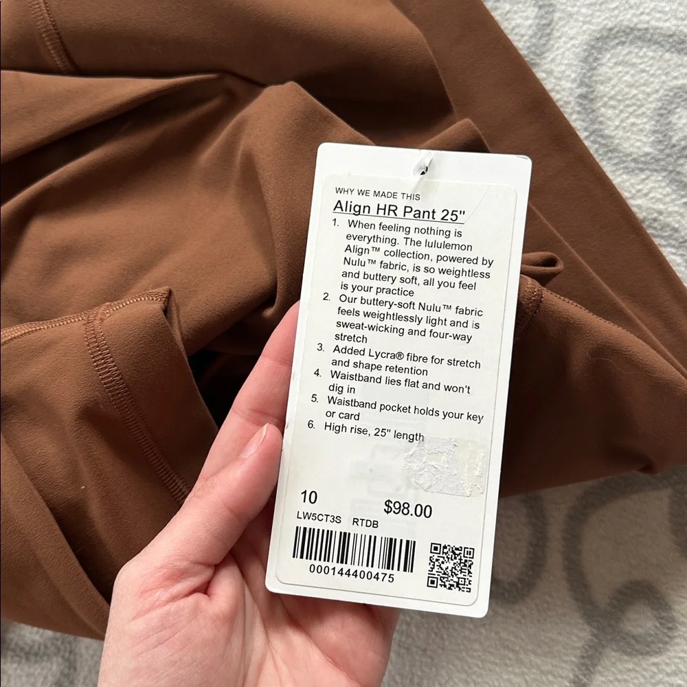 Lululemon High Rise Align 25” Leggings